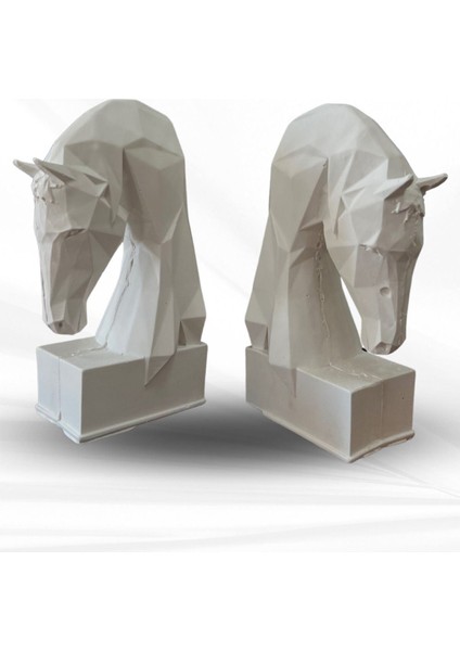 At Figürlü Çok Amaçlı Kitap Tutucu ve Biblo modelleri