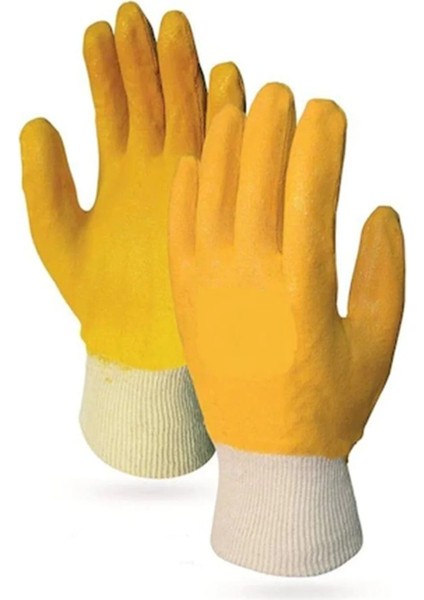 Nitril Eldiven Sarı