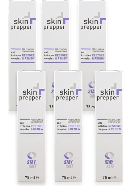 Skin Prepper Anestezik ve Lazer Epilasyon Için Soğutucu Sprey 6 Adet