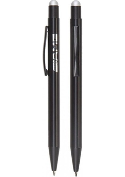 Kişiye Özel Touchpen Tükenmez Kalem Gri
