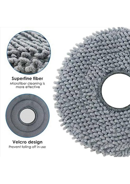 Robot Süpürge Yedek Parça Aksesuarları Için 24X Vakumlu Paspas Pedleri (Yurt Dışından) fiyatları