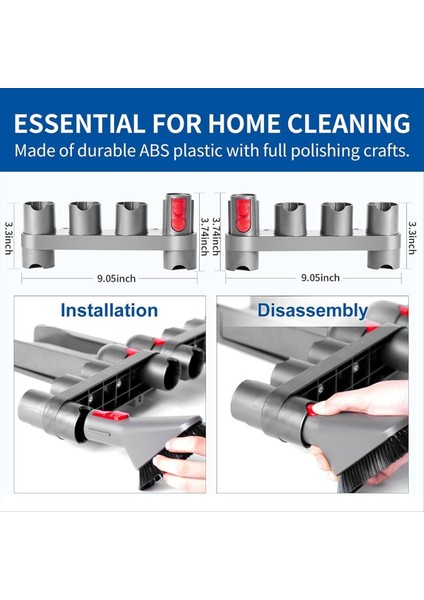 Elektrikli Süpürgeler Için Tutucular Duvara Monte ve Yerleştirme Istasyonu Düzenleyici V15 V7 V8 V10 V11 Model (Yurt Dışından) fiyatları