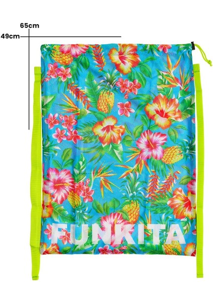 Blue Hawaii File Çanta, Antrenman, Plaj Çantası (65X49)