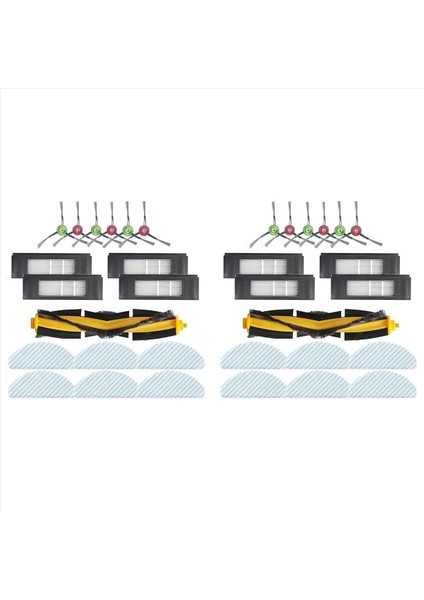 Vac 2 Pro Elektrikli Süpürge Yedek Parçalarıyla Uyumlu 34 Yedek Parça/aksesuar Paketi (Yurt Dışından)