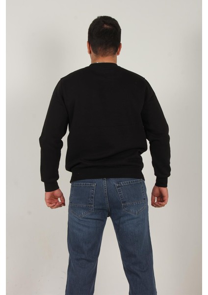 5012 Şardonlu Üç Iplik O Yaka Sweat