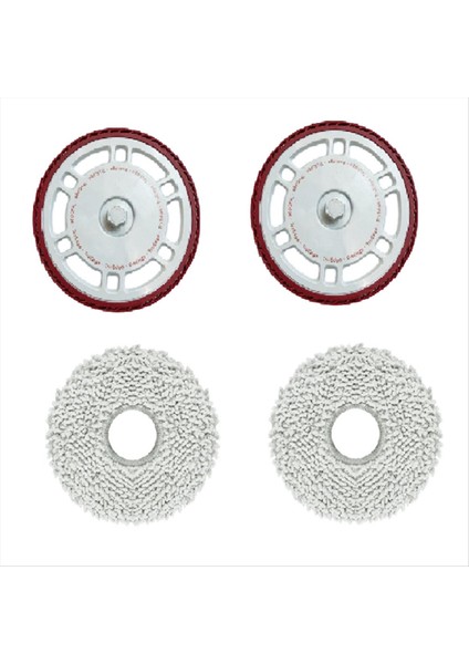 T30S/T30 Pro Robot Süpürge Tahtası Temizleyici Kiti Için 4 Adet Bez ve Paspas Tutucu (Yurt Dışından) fiyatları