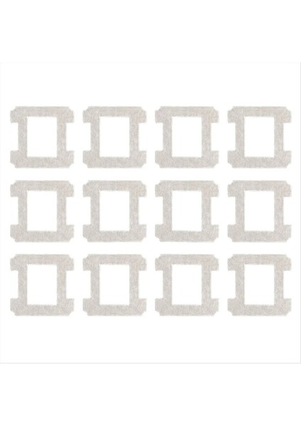 W2 Pro / Omni Mop Bezleri, Rag Pad Pencere Robot Temizleyici Yedek Parça Aksesuarları 12 Adet ile Uyumludur (Yurt Dışından)