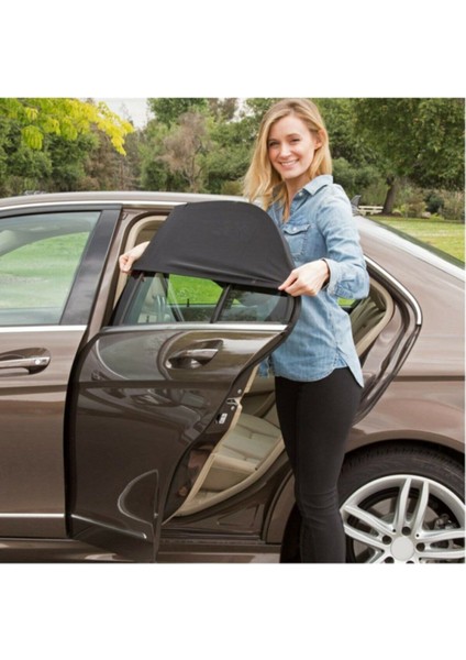 Mazda 3 Sedan (2009-2013) Uyumlu 2 Adet Oto Yan Cam Güneşliği, Arka Cam Güneşliği/perde