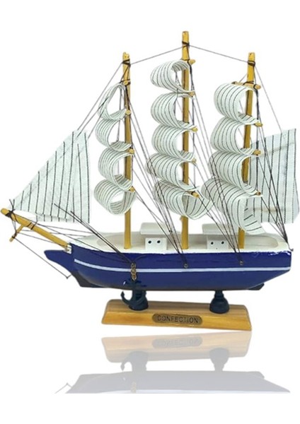 Büyük Boy Dekoratif Ahşap Gemi Model3 fırsatları