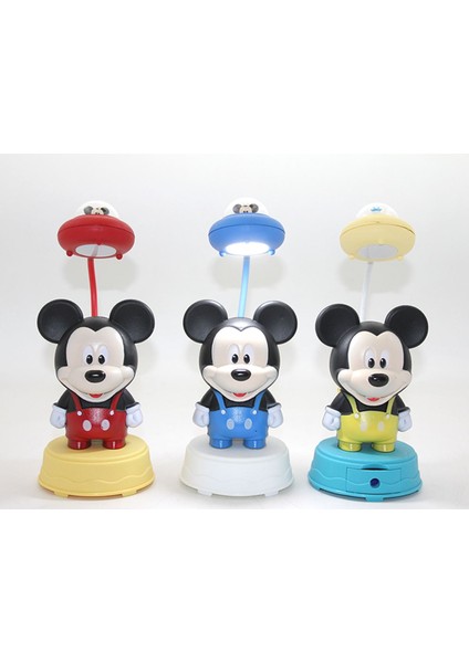 Mickey Mouse Masa Üstü Lamba USB Şarjlı Model 2