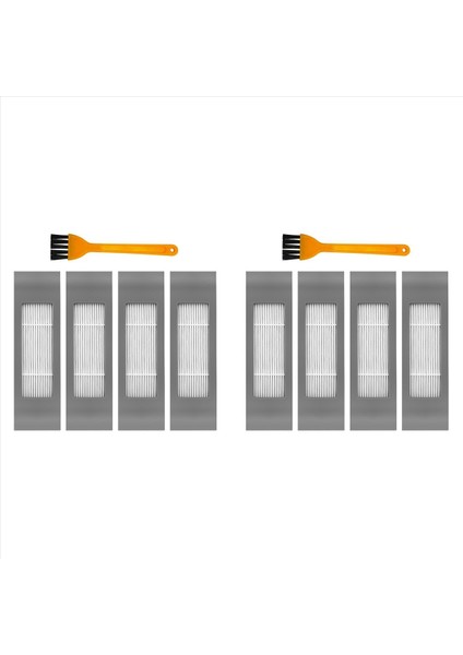 T8 T9 Robot Süpürge Için 2x Hepa Filtre Parçası Değişimi Yüksek Kaliteli Aksesuarlar (Yurt Dışından)