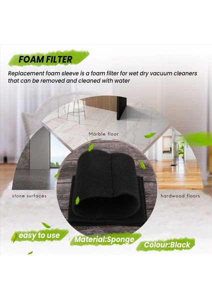 Nt Serisi Aksesuarlar Mv1/wd1 /wd2 Wd3 2.683-016.0 Için 2 Adet Islak ve Kuru Köpük Filtre (Yurt Dışından) indirimleri