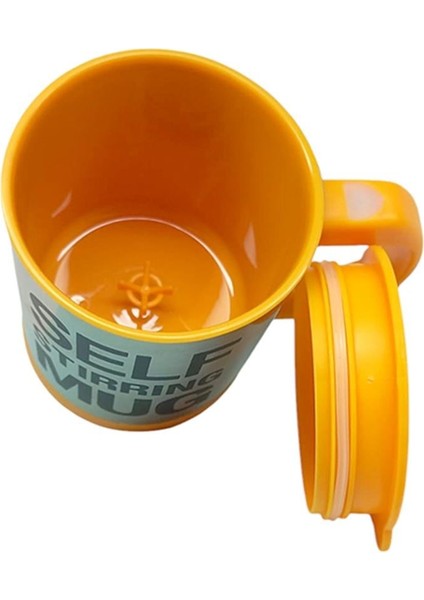Kendi Karıştıran Mikser Bardak Self Stırrıng Mug Sarı Renk fiyatları