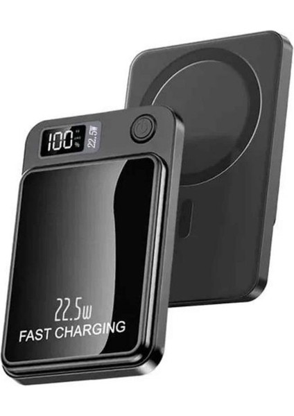 Techmrt Magsafe Hızlı Şarj 10.000 Mah Wireless Şarj Powerbank Android ve Ios Uyumlu fırsatları