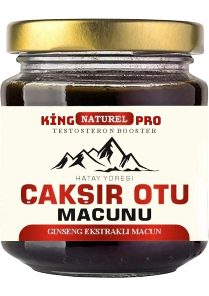 King 240 gr Pro Naturel Çakşır Otu Macunu Ballı Polenli Güç ve Kuvvet indirimleri