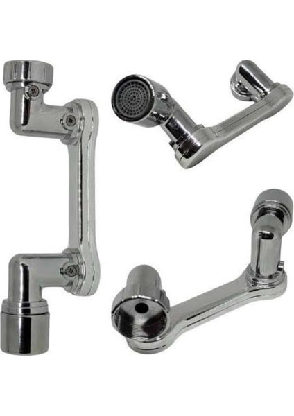 Techmrt Her Yere Dönebilen Tasarruflu Mutfak Musluk Başlığı Ucu Musluk Ucu Oynar Başlıklı