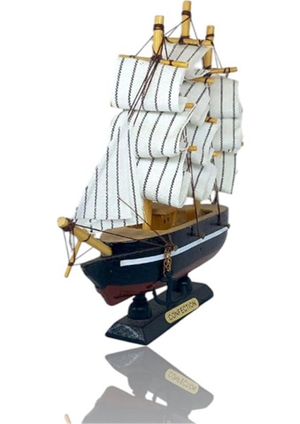 Orta Boy Dekoratif Ahşap Gemi Model4 fiyatları