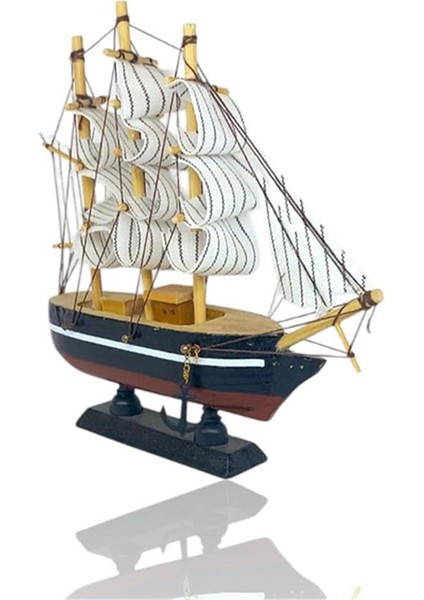Orta Boy Dekoratif Ahşap Gemi Model4 modelleri