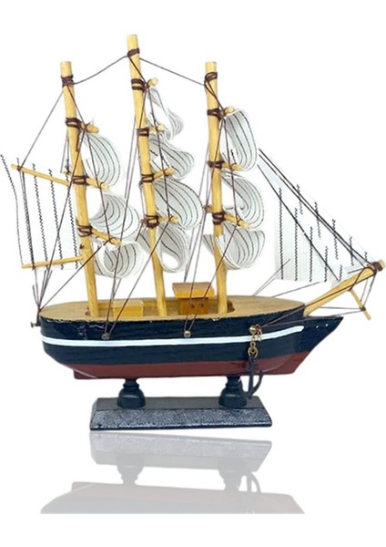 Orta Boy Dekoratif Ahşap Gemi Model4 fırsatları