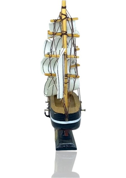 Orta Boy Dekoratif Ahşap Gemi Model4