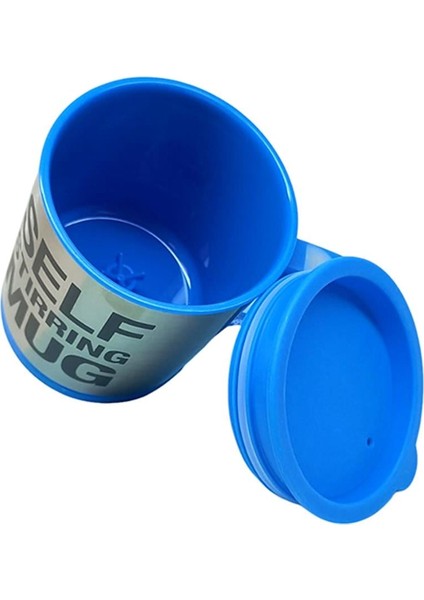 Kendi Karıştıran Mikser Bardak Self Stırrıng Mug Mavi Renk fiyatları