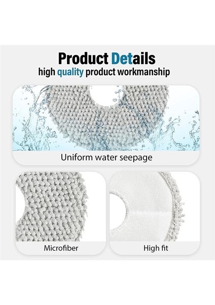 Bot L10S Pro Ultra B101CN S10 Robot Süpürge Yedek Parçası Için Döner Paspas Pedleri (Yurt Dışından) modelleri