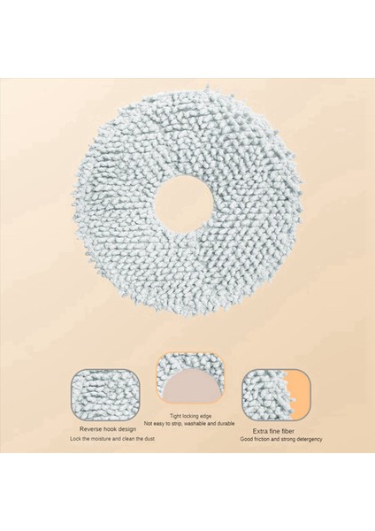 Dream Bot L10S Pro Ultra L20 X20 X30 L30 S10 / Robot Süpürge Parçaları Için 60 Adet Paspas Bezi (Yurt Dışından) indirimleri