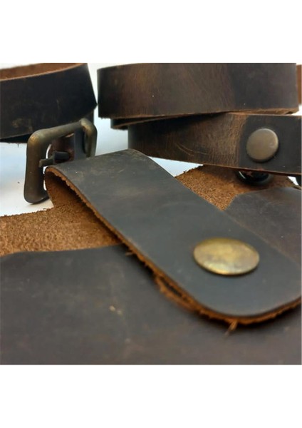 El Yapımı Hakiki Crazy Deri Telefonluk Kahverengi modelleri