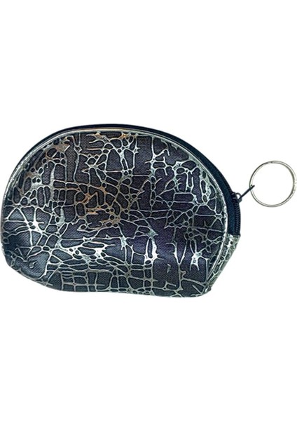 Bozuk Para Cüzdanı Anahtarlık Siyah Renk