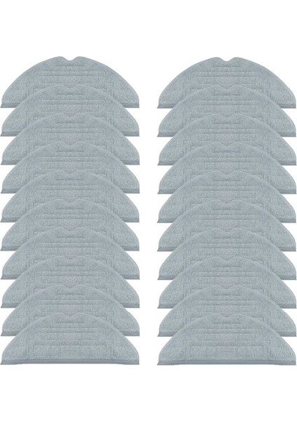 S8 Plus S8+ Pro Ultra G20 Çift Titreşimli Paspas Pedi Elektrikli Süpürge Robotu Paçavralar Parçalar Bezler (Yurt Dışından)