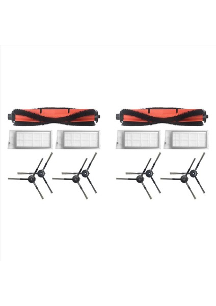 Eve Plus Robot Süpürge Ana Fırça Hepa Filtre Yan Yedek Aksesuar Parçaları Için 14 Adet (Yurt Dışından)