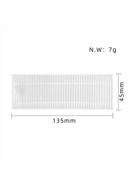 Qihoo 360 S10 X100 Max Robotik Parça Aksesuarları Filtreleri Için 4x Robot Süpürge Hepa Filtresi (Yurt Dışından) fırsatları