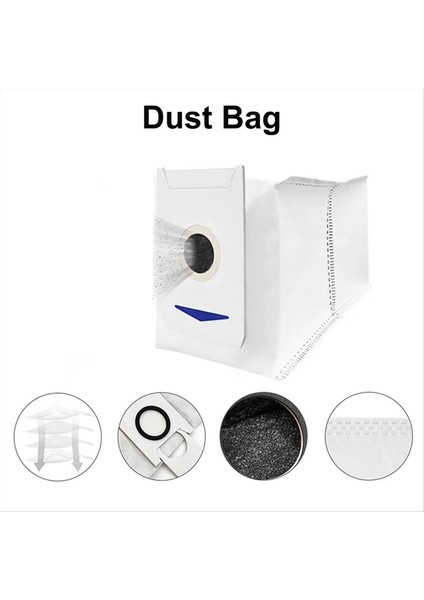 T30 Omni / Pro Robot Süpürge Aksesuarları Yan Fırça Hepa Filtre Paspas Bezi (Yurt Dışından) fırsatları