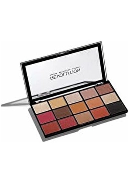 Göz Farı Paleti 15 Renk Kırmızı Tonlarıyla Yoğun Pigmentli Uzun Süre Kalıcı fiyatları