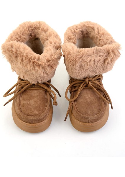 Taba Hakiki Deri Kadın Bot & Bootie K02748100802 fırsatları