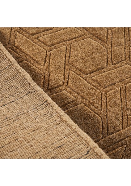 Agkhome Agkhome Chocolate %100 Yün Özel Tezgah Dokuma Halı 183X122 cm fırsatları