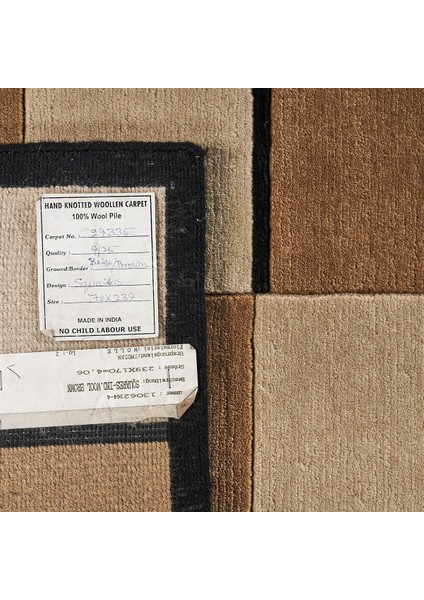 Agkhome Agkhome Sausalito Squares Brown Ind. Parça Halı 239X170 cm fırsatları