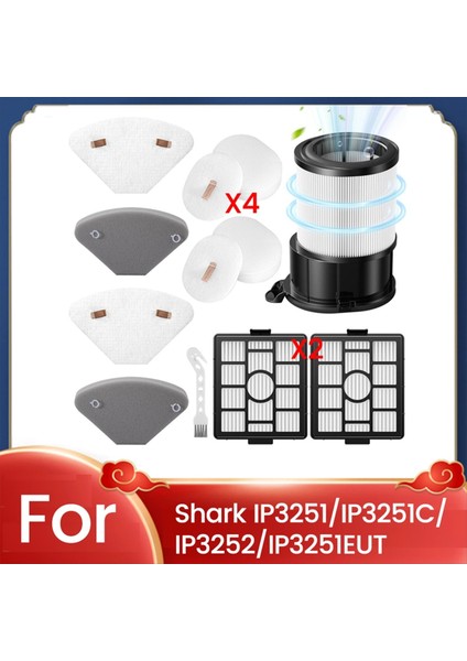 IP3251/IP3251C/IP3252/IP3251EUT Elektrikli Süpürge Filtresi ve Pamuk Baz Istasyonu Yedek Parçası (Yurt Dışından)