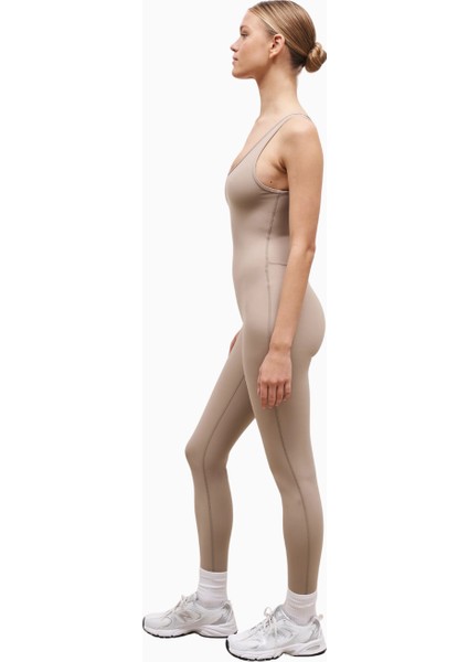 Base Sculpting Tank Unitard Şekillendirici Tek Parça Atletik Kadın Tulum fırsatları