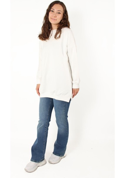 6405 (N-1945) Yuvarlak Yaka Basic Sweat