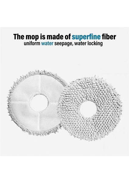 Bot L10S Pro Ultra B101CN S10 Robot Süpürge Yedek Parçası Için Döner Paspas Pedleri (Yurt Dışından) fiyatları