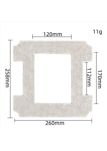 Winbot W1 Pro Pencere Süpürgesi Yedek Parçaları Paspas Bezleri Bez Yedek Aksesuarları Için 12X (Yurt Dışından) fırsatları