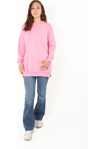 6405 (N-1945) Yuvarlak Yaka Basic Sweat