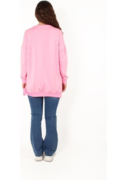 6405 (N-1945) Yuvarlak Yaka Basic Sweat modelleri