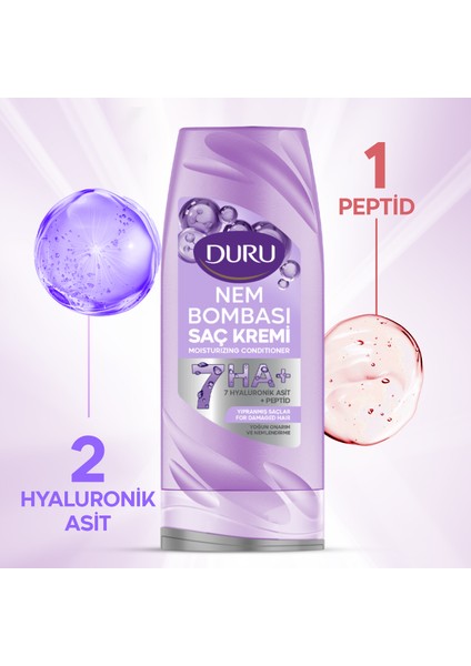 Nem Bombası Yıpranmış Saçlar Için Yoğun Onarıcı ve Nemlendirici Saç Kremi 2X385 ml fiyatları