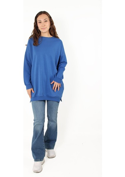 6405 (N-1945) Yuvarlak Yaka Basic Sweat