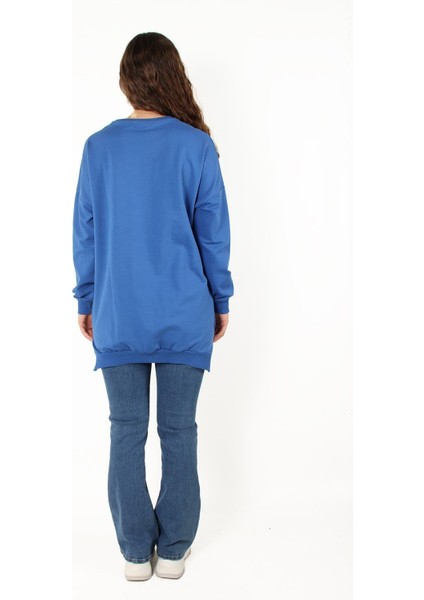 6405 (N-1945) Yuvarlak Yaka Basic Sweat modelleri