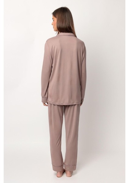 62617 Vizon Rengi Pijama Takımı indirimleri