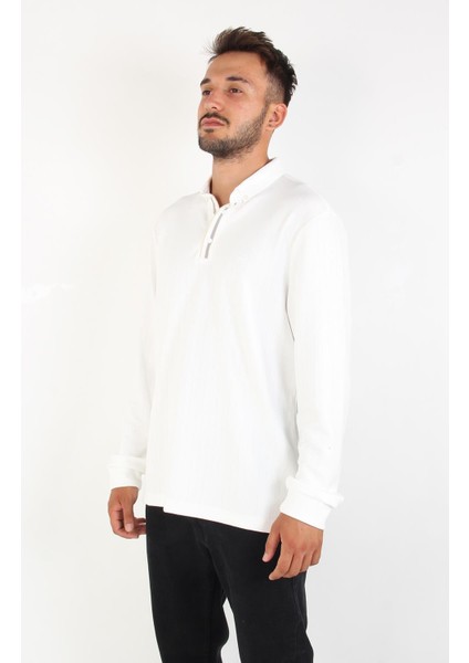 4447 Osho Çizgi Desen A.yaka Uzun Kol fiyatları