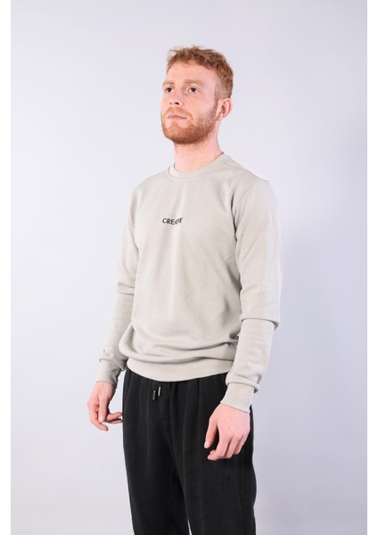 8553 Creative Baskılı O Yaka Sweat fiyatları